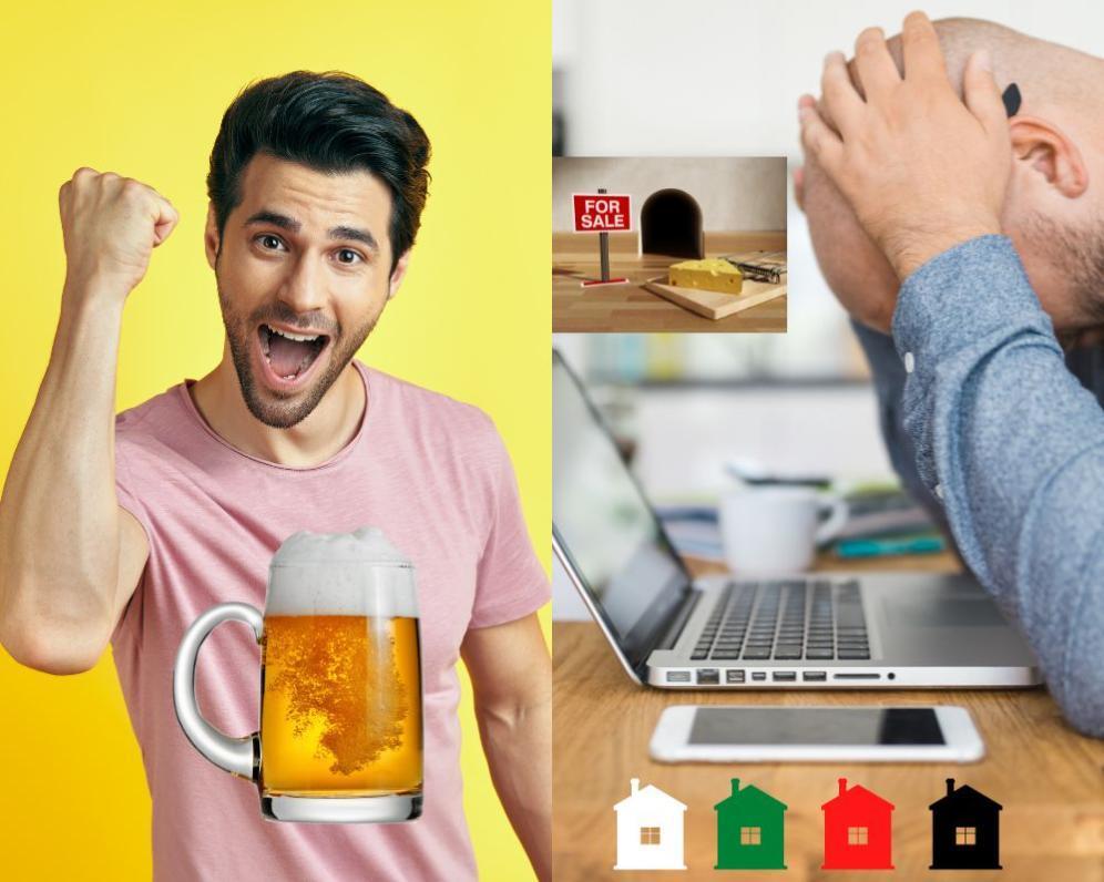 MILOVNÍK PIVA JÁSÁ. MAKLÉŘ SI LÁME HLAVU. V NABÍDCE PŘIBÝVÁ "LEŽÁKŮ".