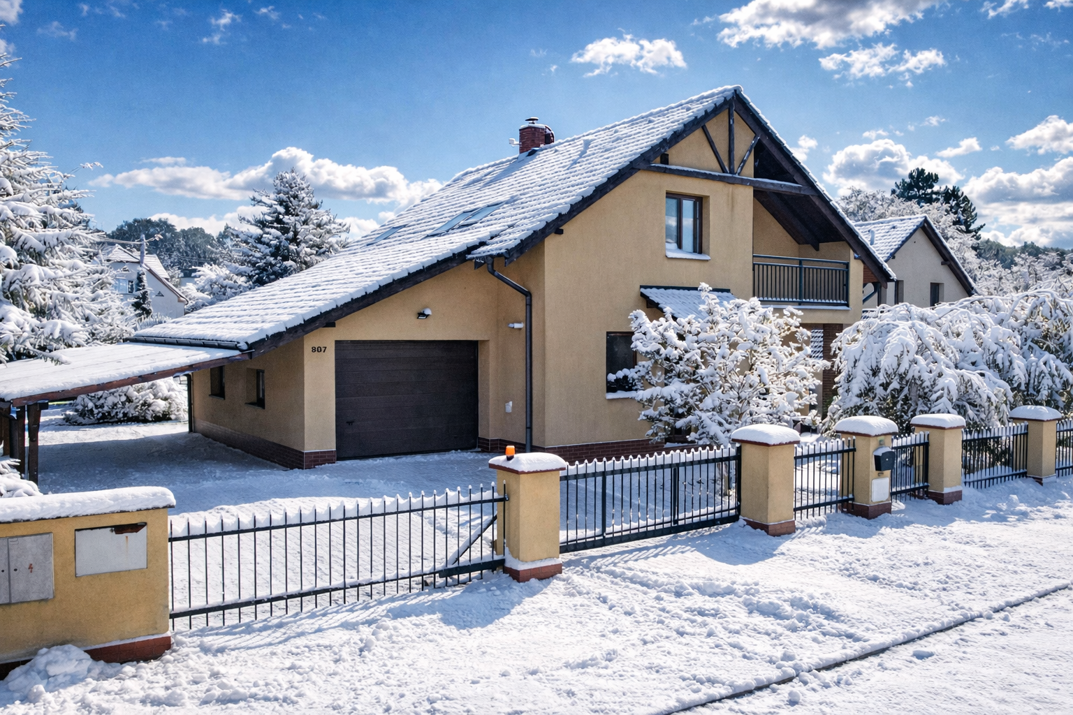 RODINNÝ DŮM, BOHUMÍN - Skřečoň, ul. Myslivecká - z