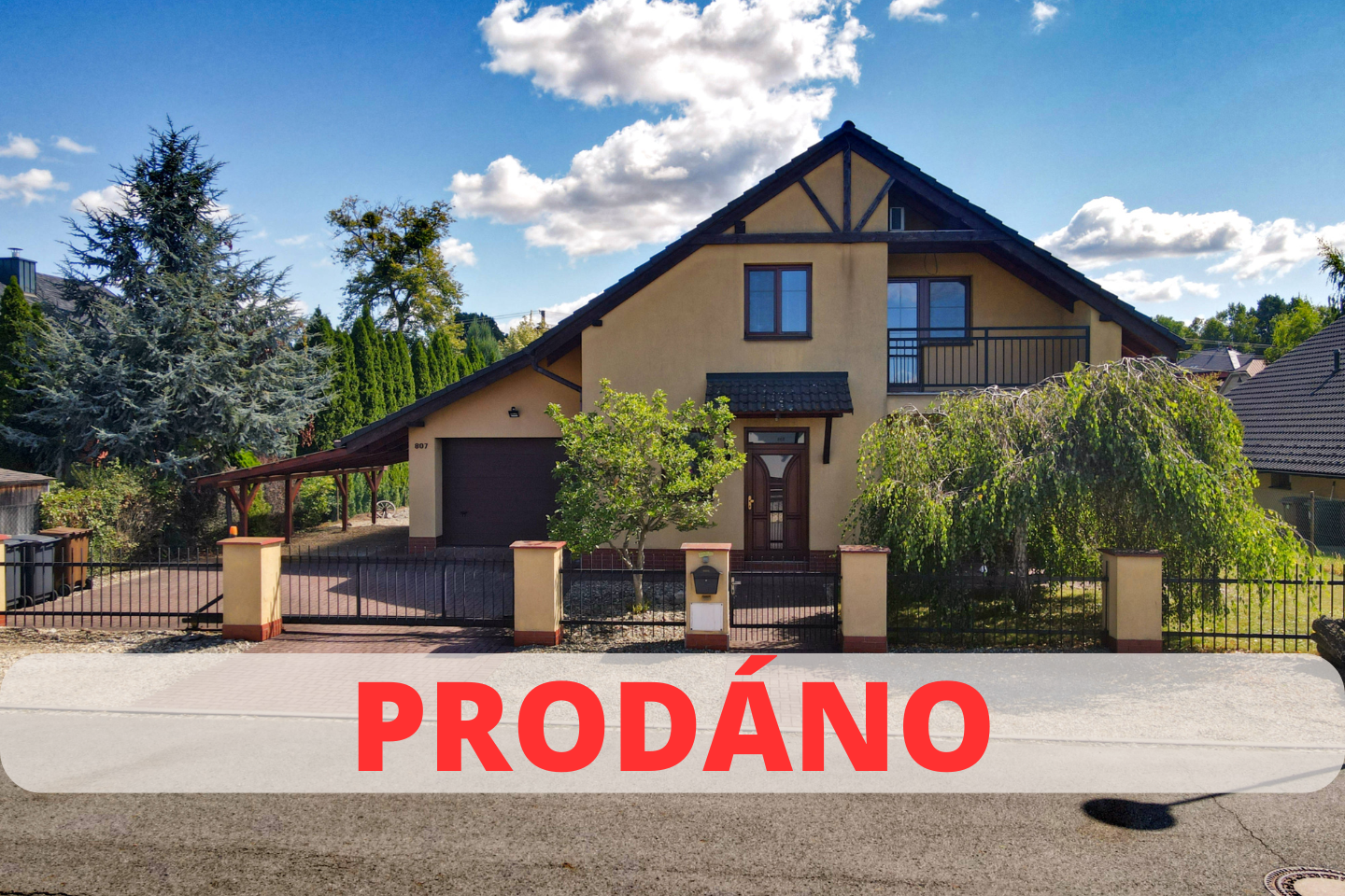 RODINNÝ DŮM, BOHUMÍN - Skřečoň, ul. Myslivecká - z