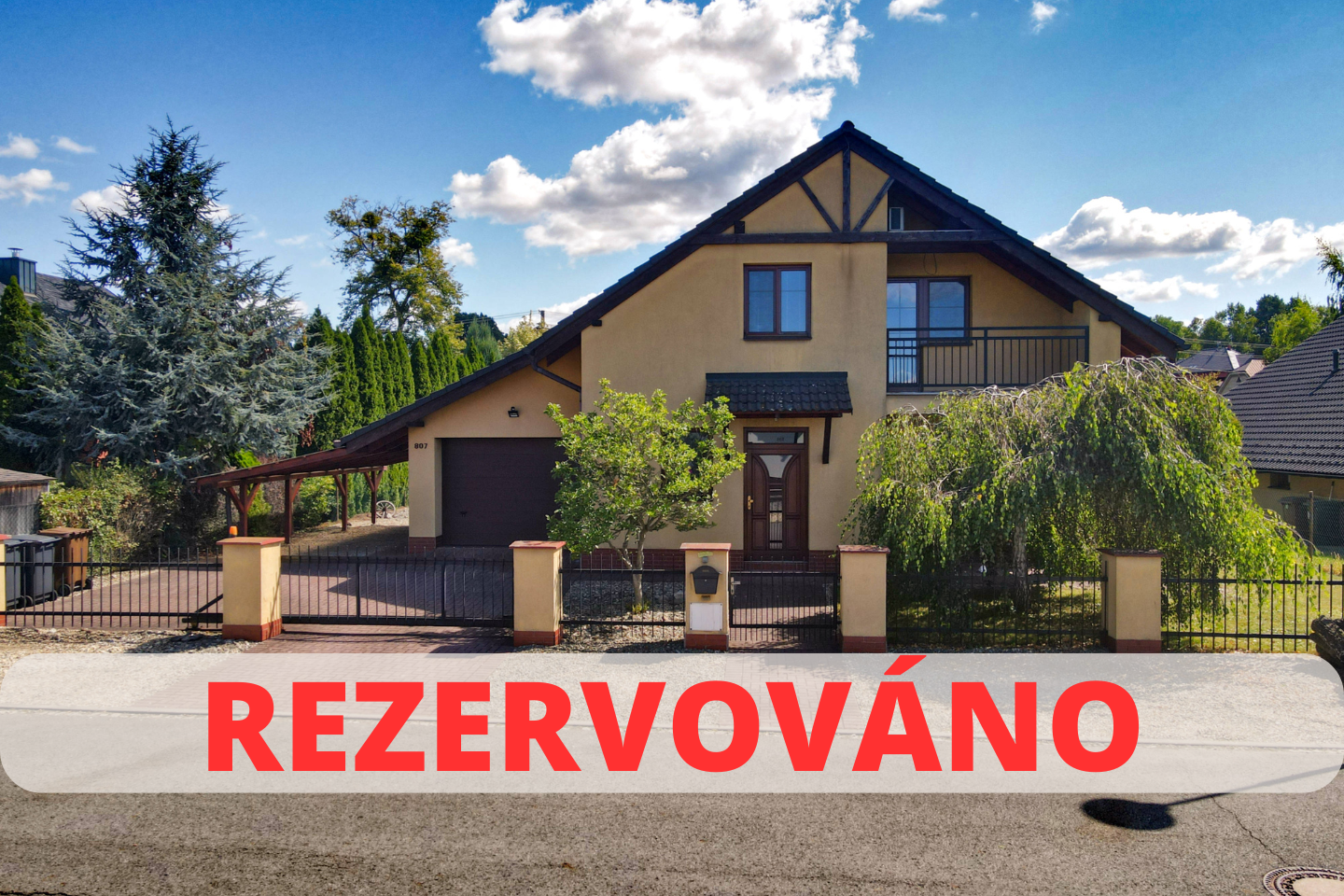 RODINNÝ DŮM, BOHUMÍN - Skřečoň, ul. Myslivecká - z